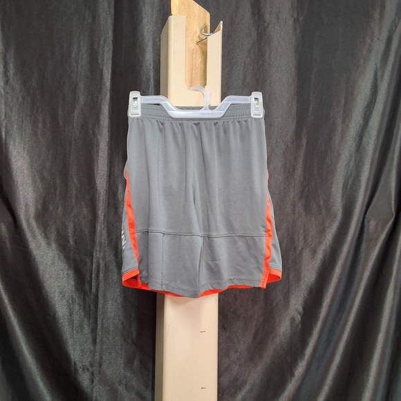 Under Armour Gray and Orange Athletic Performance Shorts - Picture 10 of 12